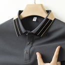 Men's Casual All-matching Summer Lapels Short Sleeve