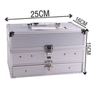 مجموعة مكياج متعددة الوظائف لفناني المكياج المحترفين، تتضمن لوحة ظلال العيون.