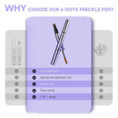 قلم تحديد الحواجب مزدوج الرأس مع كريم لتشكيل الحواجب