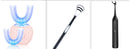 360 Degrees Intelligent Automatic Electric  Toothbrush Waterproof U Type Tooth Brush Whitening Blue Light USB Charging