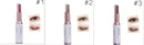 Two-color gradient eye shadow stick